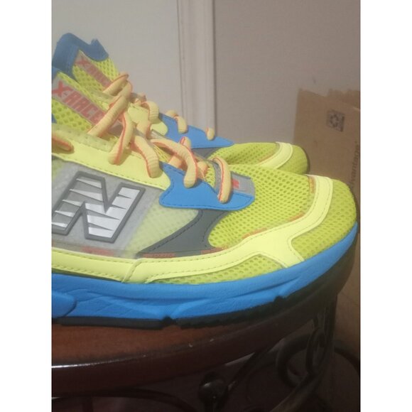 New Balance X-Racer Mode De Vie Mens Sz 8.5 Shoes Neon Green Running Sneakers - Picture 7 of 16
